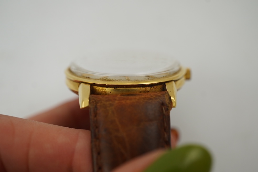 A gentleman's 1960's 18ct gold Omega Seamaster Automatic wrist watch